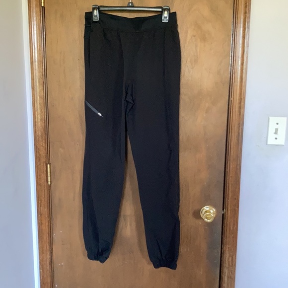 💜$5ifbundle3 champion black jogger pant with zipper details men's size M - Picture 3 of 16
